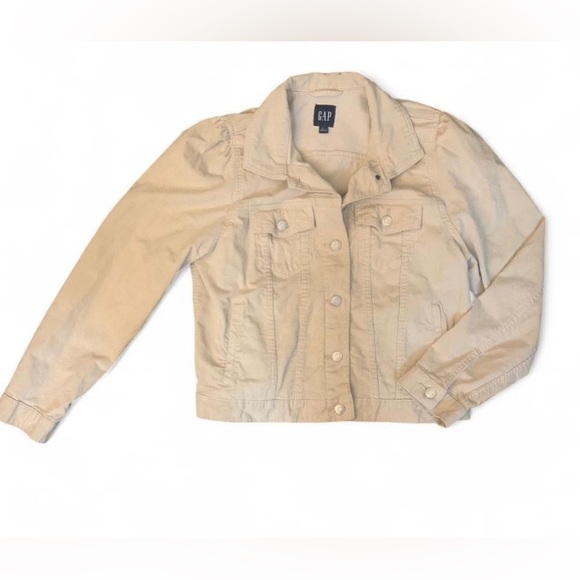 GAP Women's Beige Corduroy Jacket - Picture 1 of 5